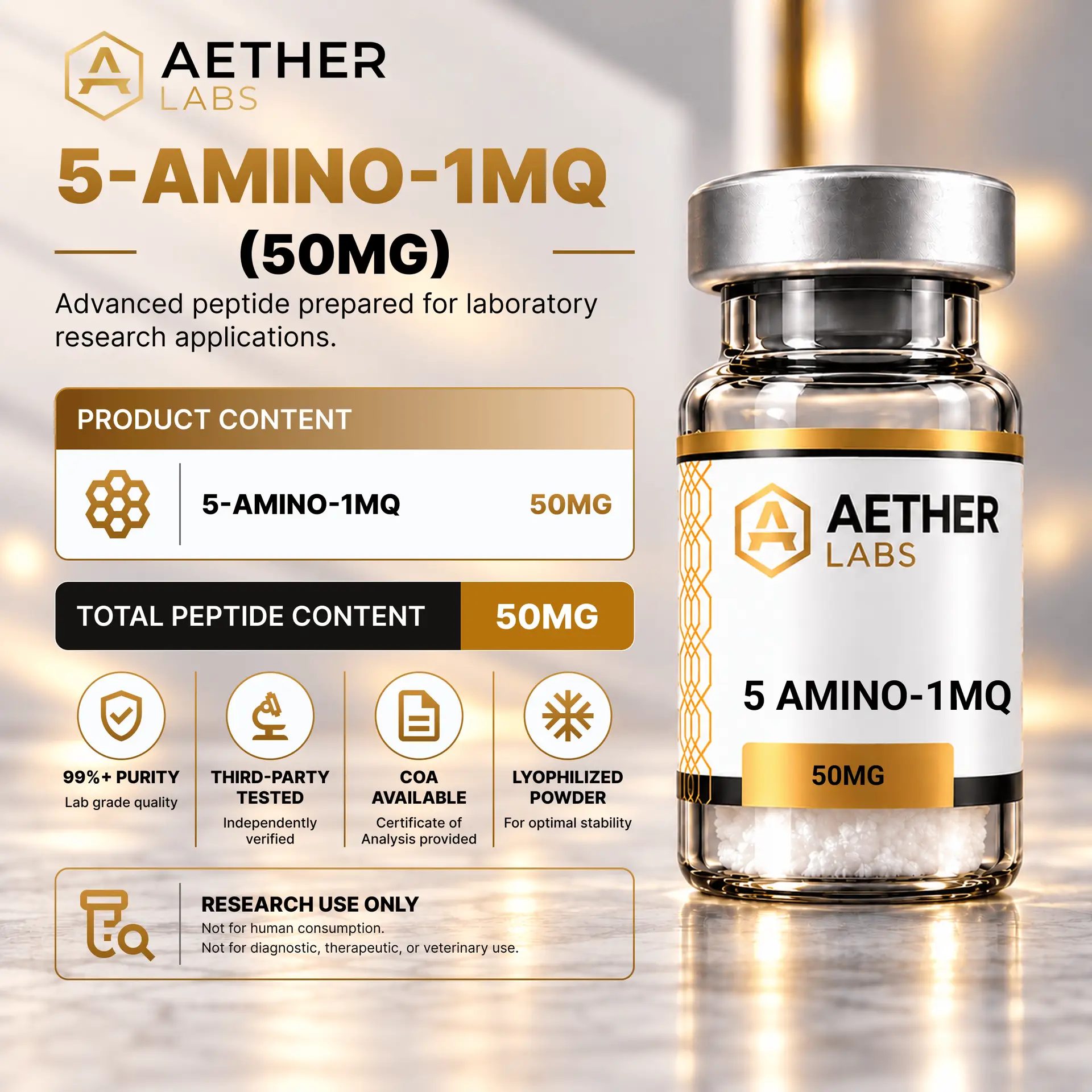 5-AMINO-1MQ (50MG) - Image 2