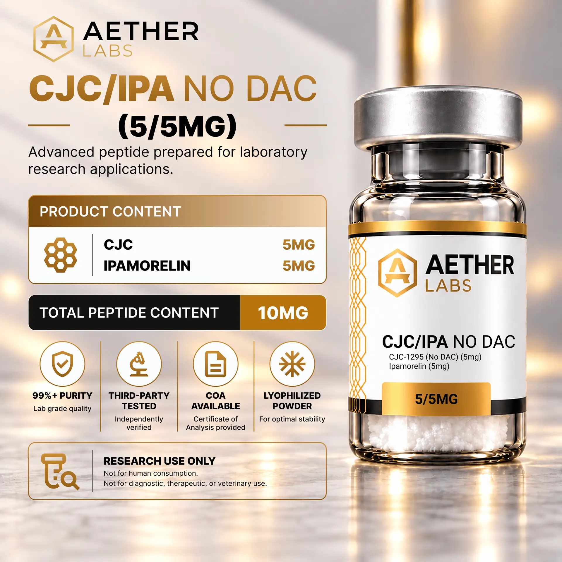 CJC/IPA NO DAC (5/5MG) - Image 2